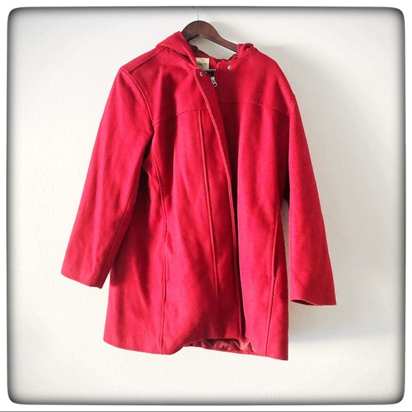 Cherokee Women’s Light Coat Wool Blend - Picture 1 of 5